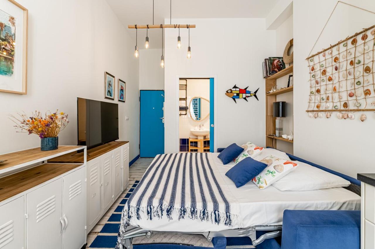 Studio Shell, 120m Vieux-Port, Clim Netflix Wifi Marseilles Exterior foto